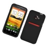 Eagle Cell SCHTCEVOONES01 Barely There Slim and Soft Skin Case for HTC Evo 4G LTE/Evo One - Retail Packaging - Black