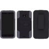 Ventev Edge Holster/Case Combo for HTC EVO 4G LTE (Black/Grey)