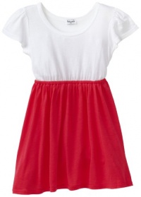 Splendid Littles Girls 2-6X Colorblock Dress, Punch, 6X