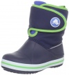 crocs Chameleon Gust Boot (Toddler/Little Kid),Navy/Lime,12 M US Little Kid