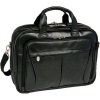 McKlein USA Pearson Leather Expandable 15.4 Laptop Briefcase