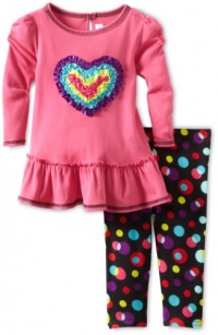 Sweet Heart Rose Baby-Girls Infant Legging Set, Pink Multi, 12 Months