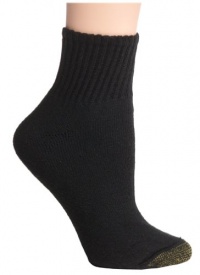 Gold Toe Women's 3-Pack Marathon Athletic Quarter Sock