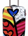 Romero Britto Luggage 22 inches Carry On Spinner Case