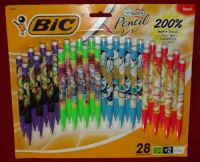 BIC Impressions Mini Pencil, 28 Pack, 0.7 mm Lead (MPMDP101)