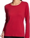 Nautica Sleepwear Womens Long Sleeve Sleep Tee