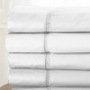 Lauren by Ralph Lauren Bedding; 600 Thread Count Regent Sateen QUEEN Flat Sheet, White