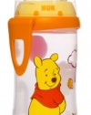 NUK Disney Winnie the Pooh 10 Ounces Active Cup Silicone Spout, 12+ Months