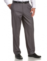 Savane Men's Select Edition Flat Front Gaberdine Dress Pant