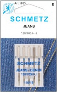 Schmetz Jean & Denim Machine Needles - Size 18/110