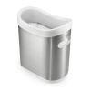 Polder WB-1300-90 Grocery Bag Trash Can, White