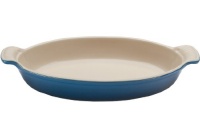 Le Creuset Heritage Stoneware 1-7/10-Quart Oval Au Gratin Dish, Marseille