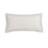 Echo Brushstroke 12 by 25-Inch Polyester Fill Pillow, Ivory