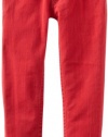 Roxy Kids Girls 2-6X Skinny Slides-Color Pants, Sparrow Red, Large