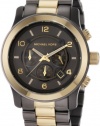 Michael Kors Men's MK8160 Brown Stainless Steel Quartz Watch with Grey Dial