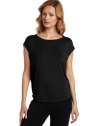 Calvin Klein Women's Dash Sleep T-Shirt, Black, Medium