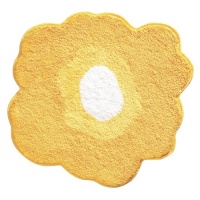 InterDesign Design Poppy Rug, Yellow, 26 Inch