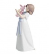 Nao by Lladro fine porcelain figurine from their Disney Collection: Cuddles with Piglet - No.1587