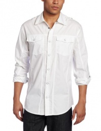 ecko unltd. Men's Smooth Player Long Sleeve Woven Shirt