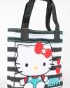 Hello Kitty Santb0554 Tote,White/Black,One Size