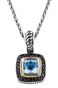 Effy Jewlery Balissima Blue Sapphire and Topaz Pendant, 2.14 TCW