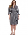 Jessica Howard Women's Plus-Size 2 Piece Mother Of The Bride Dress