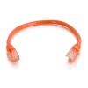 C2G / Cables to Go 27812 Cat6 Snagless Patch Cable, Orange (7 Feet/2.13 Meters)