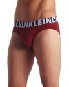 Calvin Klein Men's X Stretch Hip Fashion Brief, Lava, X-Large