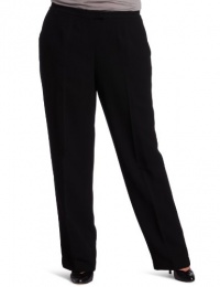 Jones New York Women's Platinum Quarter Pocket Pant, Black, 14W