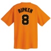 Cal Ripken Baltimore Orioles Cooperstown Name and Number T-Shirt, Orange