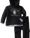 Carters Boys 2-7 Football Champion Fleece Hoodie Set, Black, Medium/24