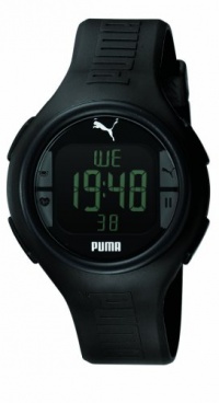 PUMA Men's PU910541001 Pulse Black Heart Rate Monitor Watch