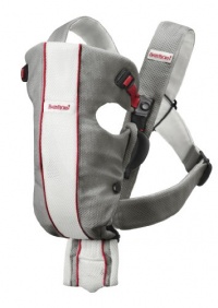 BABYBJORN Baby Carrier Air - Gray/White, Mesh