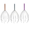 Hand Held Scalp Head Massager - Set of Three ( Colors May Vary )