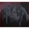 Halloween decoration - GIANT Creepy Cloth SPIDER - extends 4 feet!