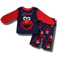 Sesame Street Elmo 2 piece fleece pajamas for toddlers - 3T