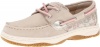 Sperry Top-Sider Bluefish (YG) Boat Shoe (Little Kid/Big Kid),Silver Cloud/Pink Leopard,6 M US Big Kid