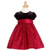 Jayne Copeland Toddler Girls Size 2T Black Red Christmas Formal Dress