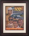 NASCAR Framed 10.5 x 14 Daytona 500 Program Print Race Year: 10th Annual - 1968