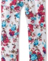 Amy Byer Girls 7-16 Print Skinny Leg Pant, Multi, 10