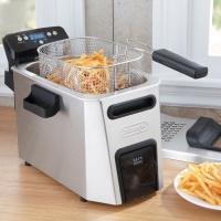 Delonghi Dual Zone w/ Oil Drain Deep Fryer