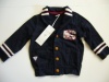 NWT Guess Kid Girl or Boy Navy Long Sleeve Top Jacket 18M RP59