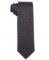 Box out! Play to your strengths with this stylish patterned tie from Bar III.