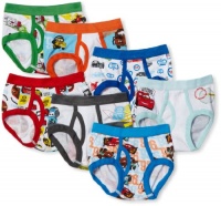 Handcraft Boys 2-7 Toddler Disney Cars 7 Pack Brief, Multi, 4T