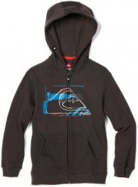 Quiksilver Boys 2-7 Perish Hoodie, Gunsmoke, 2T