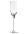 The epitome of elegance, this Lenox flute glistens in simply stunning crystal trimmed with polished platinum.