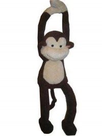 Lambs & Ivy Papagayo Plush Monkey, Brown