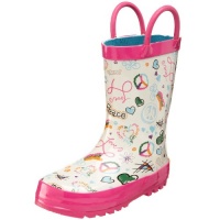 Western Chief Homeroom Rain Boot (Toddler/Little Kid/Big Kid),Magenta,8 M US Toddler