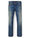 True Religion Boys' Jack Weave Denim Jean- Sizes 2-7