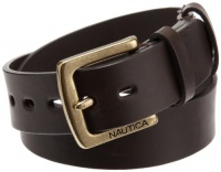 Nautica Boys 8-20 Casual Jean Bridle Belt, Brown, 28